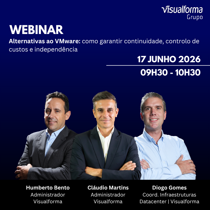Alternativas ao VMware — Continuidade, controlo de custos e independência tecnológica